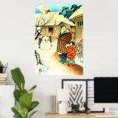 A雪男まもり日吉1950 ポスター (ホームオフィス)