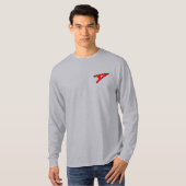 A飛んでいる Alpha Tシャツ (正面フル)