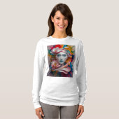 A鮮やかとよくはしゃぐテーマのTシャツ Tシャツ (正面フル)