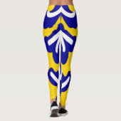 A鮮やか色の「Ratti_クリエイティブ_Arts」レギン レギンス (裏面)