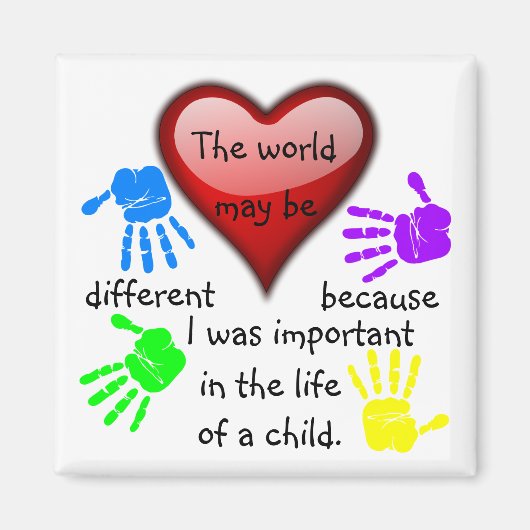 A0001.私は人生で重要だった。マグネット。2 マグネット (正面)