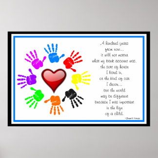 A0001.私は違いを作った。ポスター。2 ポスター