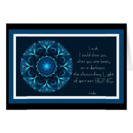 A001あなたの存在の驚くべき光。カード。1