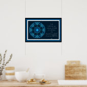 A001.驚くべき光 – フレーム可能なプリント.1 ポスター (キッチン)