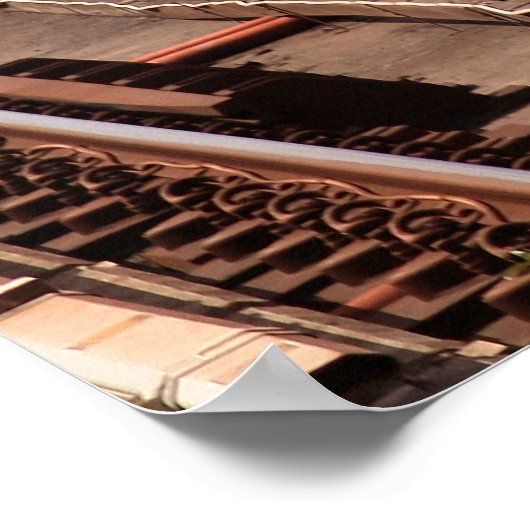 A006_001: London DLR Train to Woolwich – ポスター (角)