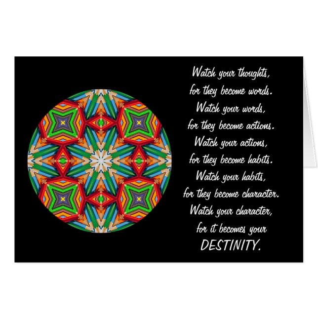 A01によって着色される鉛筆-目まぐるしい運命Card.1 (正面横)