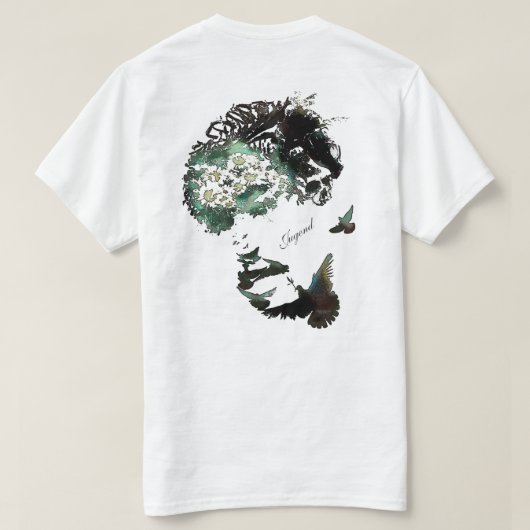 A01 Tシャツ (デザイン裏面)