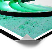 A01b Nautilus Shellポスター – 感動的引用文 ポスター (角)