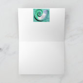 A04 Nautilusシェル感動的引用文カード1 カード (内部)