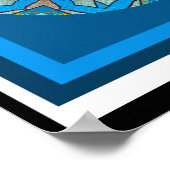 A05ケルト万華鏡曼荼羅 – アイリッシュ賛美ズ9 ポスター (角)