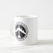 A098 B52のdistribiting愛black.png コーヒーマグカップ (正面左)