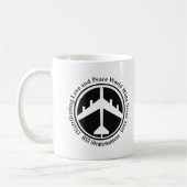 A098 B52のdistribiting愛black.png コーヒーマグカップ (左)