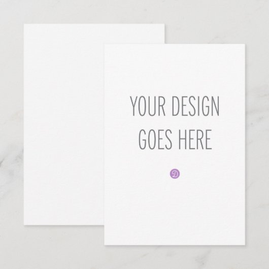 A1レスポンスカード封入カード印刷（3.5x5） 招待状 (正面/裏面)