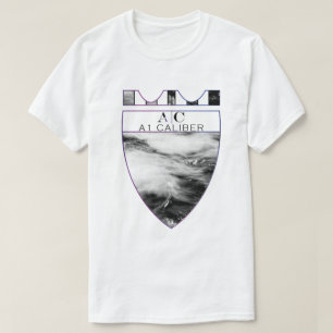 A1口径の波 Tシャツ