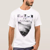 A1口径の波 Tシャツ (正面)