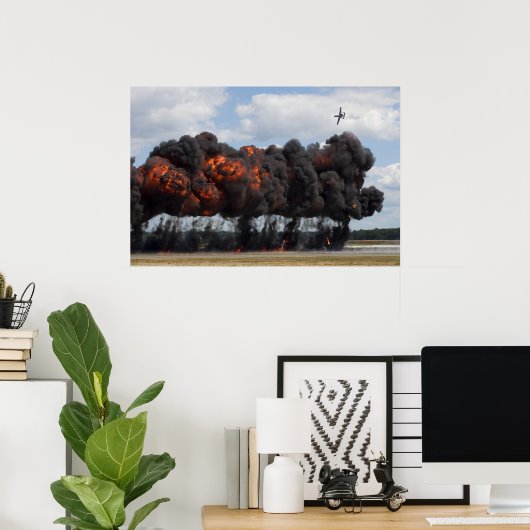 A10地上攻撃 ポスター (ホームオフィス)