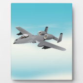 A10軍用機イラスト フォトプラーク (正面)