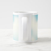 A10軍隊飛行機イラストレーション ジャンボコーヒーマグカップ (裏面)