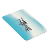 A10軍隊飛行機イラストレーション マグネット (右側)