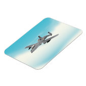 A10軍隊飛行機イラストレーション マグネット (左側)