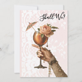 ※※ A101オーナメントコックテール３ フォト  バチェロレッテ ※※ 招待状