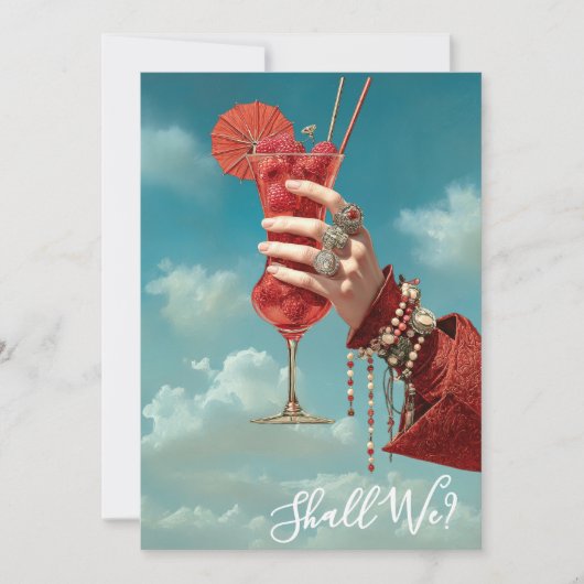 *～* A101 オルネイト コクテイル フォト 16 バチェロレッテ スカイ 招待状 (正面)