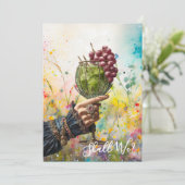 ＊＊ A101 カクテル25 フォト  オルネイト  バチェロレッテ 招待状 (スタンド正面)