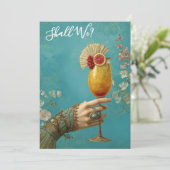 *～* A101 カクテル フォト  華麗な 24 バチェロレッテ 招待状 (スタンド正面)