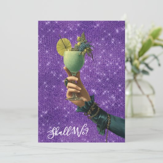 ＊＊ A101 フォト２  華麗なコックテイル  バチェロレッテⅠ 招待状 (スタンド正面)