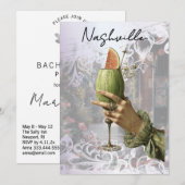 *~* A101 フォト4 コクテール ナッシュビル ブライズ 招待状 (正面/裏面)