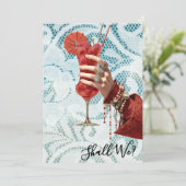 ＊＊＊　A101 優雅なカクテル　写真16枚　独身最後の夜 招待状 (スタンド正面)