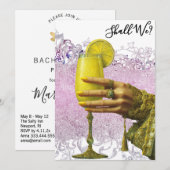 *～* A101 華麗なコクテール 27  プレゼント 招待状 (正面/裏面)