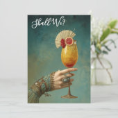 *～* A101  豪華なコクテール写真 24  バチェロレッテ 招待状 (スタンド正面)