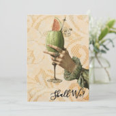 *～* A101  豪華なコックテイル 写真  プレバチェロレッテ 招待状 (スタンド正面)