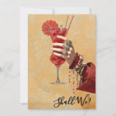 *～* A101 16 オルネイト コクテイル フォト バチェロレッテ 招待状 (正面)