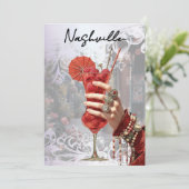 *~* A101 Cocktail PHOTO Nashville  Nashville 16 BA 招待状 (スタンド正面)