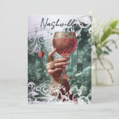 ~* A101PHOTO カクテル ナッシュビル ブライズ 30 招待状 (スタンド正面)