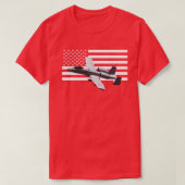 A10 A10 Thunderbolt Warthag Brrrtサメ口 Tシャツ (デザイン正面)