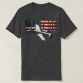 A10 A-10 Thunderbolt Warthag Brrrtサメ口 Tシャツ (デザイン正面)