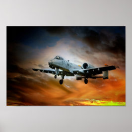A10 Thunderbolt II ポスター
