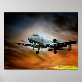 A10 Thunderbolt II ポスター