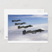 A10 Thunderbolt II ポストカード (正面/裏面)