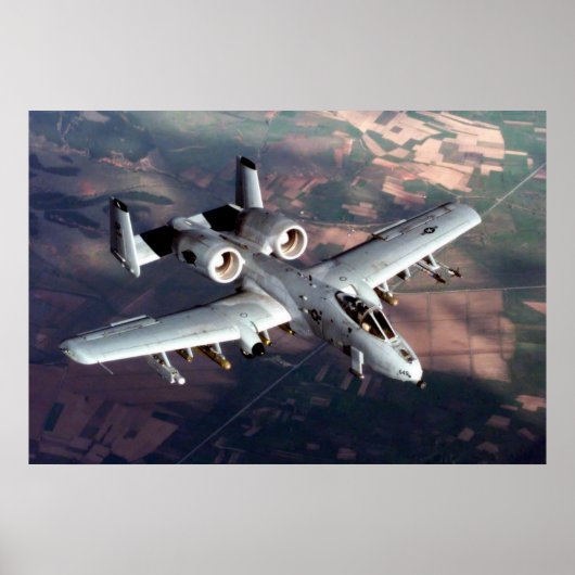 A10 Thunderbolt II Poster ポスター (正面)