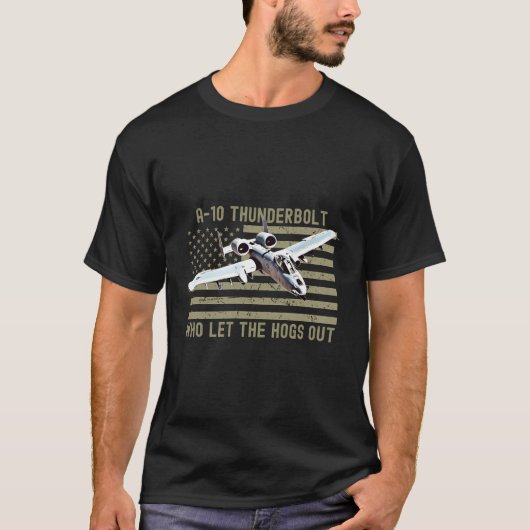 A10 Thunderbolt Warthag Brrrtおもしろいが許可する Tシャツ (正面)