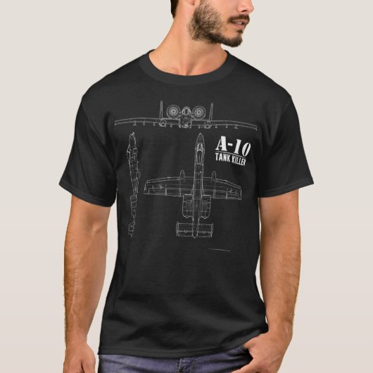 A10 Warthog Tank Killer Air Force betting norman t Tシャツ (正面)