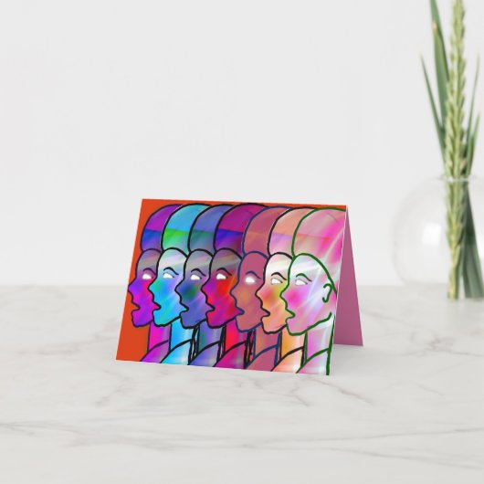 A119D -鏡カード – The other chick サンキューカード (正面)