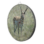 A13 プリオンガン 鹿 ダーツボード (正面右)