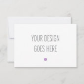 A1 封入カード印刷（5x3.5） 招待状 (正面)