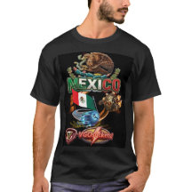  A1-Mexico ユニセックスグラフィックTシャツ