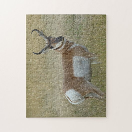 A1 Pronghornのカモシカの大金 ジグソーパズル (縦)